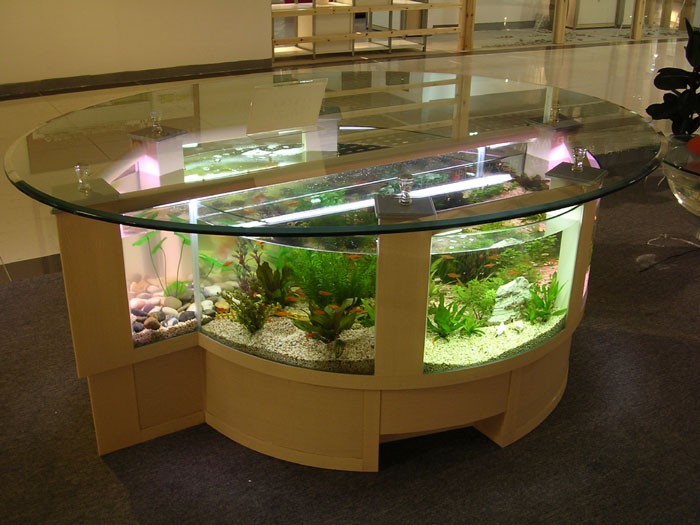 аквариум стол